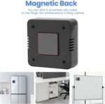 Kitchen Timers for Cooking, Chef Cooking Timer Clock with Loud Alarm,100% Mechanical Desk Timer - No Batteries Required - Magnetic Backing, Exquisite Stainless Steel Body - Countdown Reminder Magnetic - Image 4