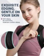 Upper Back Brace Posture Corrector For Women,Lightweight Back Straightener Posture Corrector,Adjustable Upper Back Support,Clavicle Brace For Round Shoulder & Hunchback (Medium) - Image 4