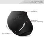 SUNNYBUY Women's Maternity High Waist Underwear Pregnancy Seamless Soft Hipster Panties Over Bump - Image 4