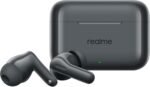 realme Buds T200 TWS Buds, Hi-Res Audio, LDAC, IP55 Water Resistant, 12.4mm Dynamic Bass Driver, 32dB ANC, 50h Playback - (Gray) - Image 3