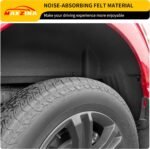 Rear Wheel Well Liners Compatible with 2021-2025 Ford F150 (Not for Raptor) Rear Wheel Arch Liners No Drilling Well Guards Tire Inner Fenders for 2024 F-150 Replacement Accessories (2PCS) - Image 8