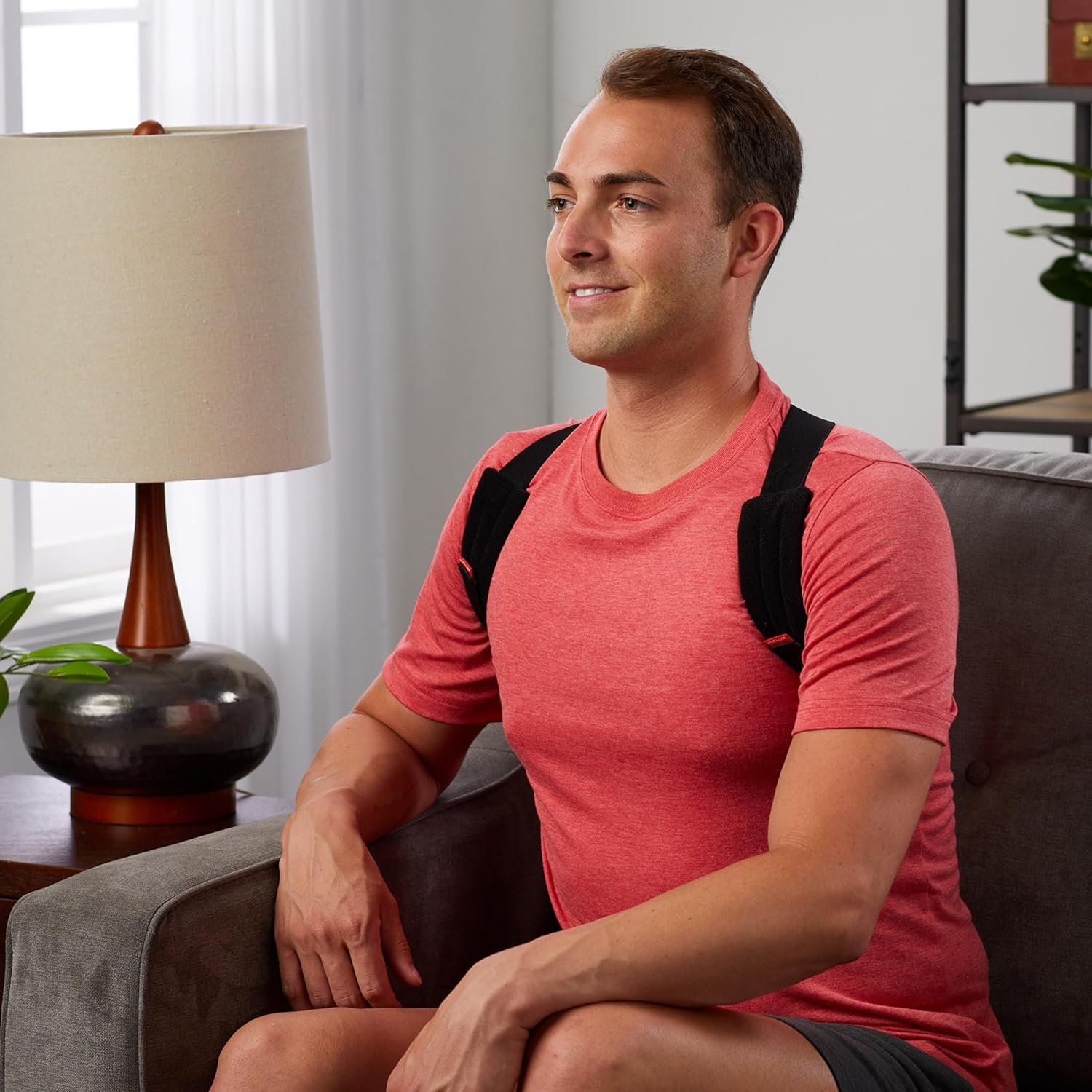 MUELLER Sports Medicine Posture Corrector for Women and Men, Adjustable Back Support for Scoliosis, Kyphosis & Text Neck, One Size, Black - Image 6