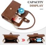 Shoulder Bag for Women, Cute Soft PU Leather Small Crossbody Purses Handbags, Trendy Underarm Bag Tote Purses for Women - Image 6