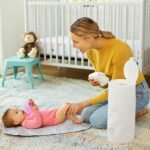 Munchkin® Toss™ Portable Disposable Diaper Pail, Holds up to 90 Newborn Diapers, 3 Pack, White - Image 3