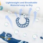 Maliton Muslin Baby Burp Cloths 6 Pack Large 20''x10'' 100% Cotton Burp Rags Absorbent and Soft 6 Layers Muslin Cloth Baby Essentials for Newborn(Animals and Cars, Pack of 6) - Image 6