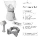Bella Ciao 11-Piece Facial Steamer Set – Portable Face Steamer for Deep Cleaning, Hydration & Pore Care – Skincare Beauty Tool Kit for Women & Teens – Spa Gift for Home, Travel & Self-Care Routine - Image 7