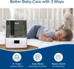 LEVOIT Humidifiers for Bedroom Large Room Home, (6L) Cool Mist Top Fill Essential Oil Diffuser for Baby & Plants, Smart App & Voice Control, Rapid Humidification & Auto Mode - Quiet Sleep Mode, Gray - Image 5