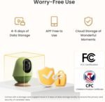 Monai Baby Monitor with Camera and Audio, 3K UHD, 6X Zoom, WiFi Video Monitor for Room or Travel, Pan 350° Tilt 65°, AI Cry Detection, Virtual Fence, Face-Cover Alerts, Sleep Monitoring, Night Vision - Image 5