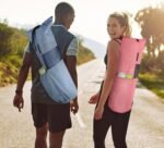 Explore Land Oxford Yoga Mat Storage Bag with Breathable Mesh Window and Large Pockets - Image 5