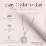 Crystalline Azuria Jewelry Sets For Women Premium Wedding Bridal Jewelry Set With Necklace And Earring For Bride Cubic Zirconia Bridesmaid Jewelry - Image 5