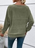 Womens Long Sleeve Shirts Crewneck Tunic Tops Pullover Sweaters Business Casual Blouses Fall Fashion 2025 - Image 7