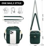 Small Crossbody Bags for Women Vegan Leather Messenger Purses, Vintage Wallet Anti Theft Shoulder Handbags with Card Slots - Image 4