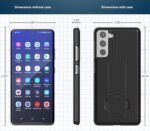 Encased DuraClip Designed for Samsung Galaxy S21 Plus Belt Clip Case (2021) Slim Phone Cover with Holster - Black - Image 7