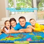 BEST LEARNING i-Poster My World – Interactive Talking World Map for Kids Ages 5-12 to Learn Countries, Flags, and Fun Facts About Our Planet - Image 3