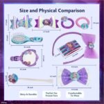 Disney Frozen 2 Hair Accessories Set Includes Scrunchies, Hair Bows, Hair Clips, Comb, Mirror, for Kids Girls Parties, Birthdays Gifts, Stocking Stuffers by Townley Girl - Image 6