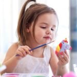 Funto Paint Your Own Unicorn Painting Kit, Arts and Crafts Set, STEAM Project Creative Activity DIY Toys, with 6 Figurines, 6 Paint Pots, 1 Brush - Image 6