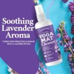 Durabasics Yoga Mat Cleaner Spray – Lavender Scent – 2 Pack (4 oz Each) with Microfiber Towel – Mat Spray Cleaner for Sweat & Odor – Quick-Dry, No Rinse Formula for Gear & Gym Equipment - Image 7