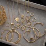 43 PCS Gold Jewelry Set for Women, Delicate Teardrop Hoop Earrings, Elegant Knuckle Rings, Adjustable Bracelets and Necklaces, Perfect Fashion Anniversary Birthday Jewelry Gift Packs - Image 4
