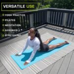 ProsourceFit Classic Yoga Mat 1/8” (3mm) Thick, Extra Long 72-Inch Lightweight Fitness Mat with Non-Slip Grip for Yoga, Pilates, Exercise - Image 6