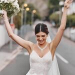 Jewelry Set for Women Wedding jewelry Sets for Brides Elegant Rhinestone Necklace Bracelet and Earring Set for Women Prom Formal bridesmaid Wedding - Image 5