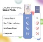 BEST 100 Mindful Prompts for Self Care & Stress Relief | Cards to Reduce Anxiety & Increase Relaxation | Perfect Mindfulness Gift | Beyond Positive Affirmations | Meditations For Kids, Teens, & Adults - Image 3