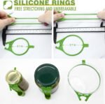 2 Pack Pickle Fork Pickle Grabber Tool-Pickle Picker for the jar, Kitchen Gadgets Pickle Gifts Suitable for Olives Green - Image 4