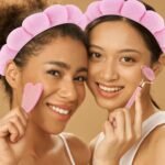 Chanaco Spa Headband and Wristbands for Women Gua Sha & Jade Roller Facial Tools Skincare Headband for Washing Face Makeup Fash Wash Hairband Teen Girl Trendy Stuff - Image 6