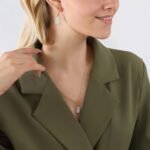 Jewelry Sets for Women – 18K Gold Plated Stainless Steel Shell Necklace and Earring Sets with OT Buckle, Elegant Jewelry for Wedding Anniversary Prom Birthday Gift – Fashion Accessories - Image 4