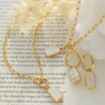 Jewelry Sets for Women – 18K Gold Plated Stainless Steel Shell Necklace and Earring Sets with OT Buckle, Elegant Jewelry for Wedding Anniversary Prom Birthday Gift – Fashion Accessories - Image 5
