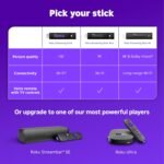 Roku Streaming Stick 4K - HDR & Dolby Vision Roku Streaming Device for TV with Voice Remote & Long-Range Wi-Fi - Free & Live TV - Image 6