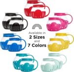 Ecolution Patented Micro-Pop Microwave Popcorn Popper with Temperature Safe Glass, 3-in-1 Lid Measures Kernels and Melts Butter, Made Without BPA, Dishwasher Safe, 3-Quart, Aqua - Image 8