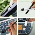 8 Pack Grout Cleaner Brush, Hand-held Groove Gap Cleaning Tools Tile Joint Scrub Brush to Deep Clean, Household Cleaning Brushes for Window Door Track, Stove Tops, Shower, Kitchen, Seams, Floor Lines - Image 4