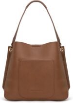 Montana West Medium Hobo Purse for Women Bucket Shoulder Bag with Crossbody Strap - Image 5