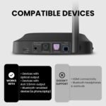 Avantree Quartet 2 - Wireless Group Listening Headphones & Transmitter for TV, Church, Classroom, Silent Discos, Plug & Play, 2.4GHz Expandable Multi-Headphone System with Low Latency & Clear Voice - Image 4