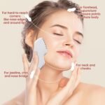 Stainless Steel Gua Sha Set Face Massager Metal Gua Sha Facial Tools Body Lymphatic Drainage Massager Guasha Sculpting Tool Skin Care Gifts for Women - Image 5