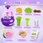 Plunack Flower Bouquets Toys for Kids Age 4-8, Flower Press Kit DIY Flowers Making Craft Kit for 4 5 6 7 Year Old Girls Floral Arts & Crafts Toys Educational Handmade Activity Set, Gift for Girls 3+ - Image 6