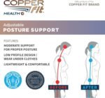 Copper Fit Health Unisex Posture Support, Adjustable_PARENT - Image 4