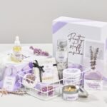 Spa Gifts for Women Valentines Day Mothers Day Gifts Bath Gift Baskets Relaxing Spa Self Care for Mom Her Sister Wife Auntie Home Bath Care Package Thank You Birthday (Purple -Spa for Women) - Image 3