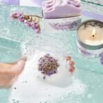 Spa Gifts for Women Valentines Day Mothers Day Gifts Bath Gift Baskets Relaxing Spa Self Care for Mom Her Sister Wife Auntie Home Bath Care Package Thank You Birthday (Purple -Spa for Women) - Image 7