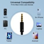 Wired Earbuds With Microphone 3.5mm Jack Earphones for iPhone iPad iPod Chromebook Laptop School,Corded Headphones Noise Cancelling Earbuds for Moto G Galaxy A25 A15 A14 S10 Switch MP3/4 PC Computer - Image 8