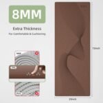 ILILI Yoga Mat, 72x25×0.3 Inch, TPE Exercise Mat, Tear-Resistant, Fitness Yoga Mat with Carrying Strap, Ideal for Yoga, Pilates, Home Workouts, Stretching & All Fitness Routines - Image 3