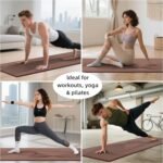 ILILI Yoga Mat, 72x25×0.3 Inch, TPE Exercise Mat, Tear-Resistant, Fitness Yoga Mat with Carrying Strap, Ideal for Yoga, Pilates, Home Workouts, Stretching & All Fitness Routines - Image 6