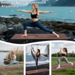 ILILI Yoga Mat, 72x25×0.3 Inch, TPE Exercise Mat, Tear-Resistant, Fitness Yoga Mat with Carrying Strap, Ideal for Yoga, Pilates, Home Workouts, Stretching & All Fitness Routines - Image 8