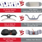 Cord Organizer for Kitchen Appliances - 3 PCS Stick On Cable Wrapper Holder Winder Keeper, Power Wire Management Wrap Hook Clip for Kitchenaid Mixer, Home Gadget Accessories - Image 6