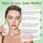 CUBACO Spa Headband and Wristband Set for Women with Ice Jade Roller and Gua Sha, Skin Care Set Tools Puffy Makeup Headband Teen Girl Gifts Trendy Stuff Hair Accessories for Women - Image 3