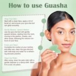 CUBACO Spa Headband and Wristband Set for Women with Ice Jade Roller and Gua Sha, Skin Care Set Tools Puffy Makeup Headband Teen Girl Gifts Trendy Stuff Hair Accessories for Women - Image 4