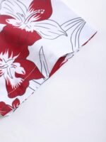 GORGLITTER Men's Vacation Beach Cruise Summer Outfits 2 Piece Shorts Set Hawaiian Button Down Shirt and Shorts - Image 7