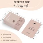 Affirmation Cards for Women, 120 Positive Affirmation Cards (6 Themes), Daily Affirmations for Inspiration, Mindfulness & Self Care, Uplifting Gift for Women - Image 4