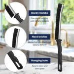 Crevice Cleaning Brush, Multi-Purpose Hard Bristle Brushes for Deep Cleaning Kitchen, Bathroom, Grout, Sink, Cup, Teapot, Bottle, Blender, Corners, Tight Spaces & More 12pcs - Image 4