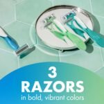 BIC Soleil 4 Women's Disposable 4 Blade Razors, Flexible Blades for a Closer Shave, 3-Pack - Image 6